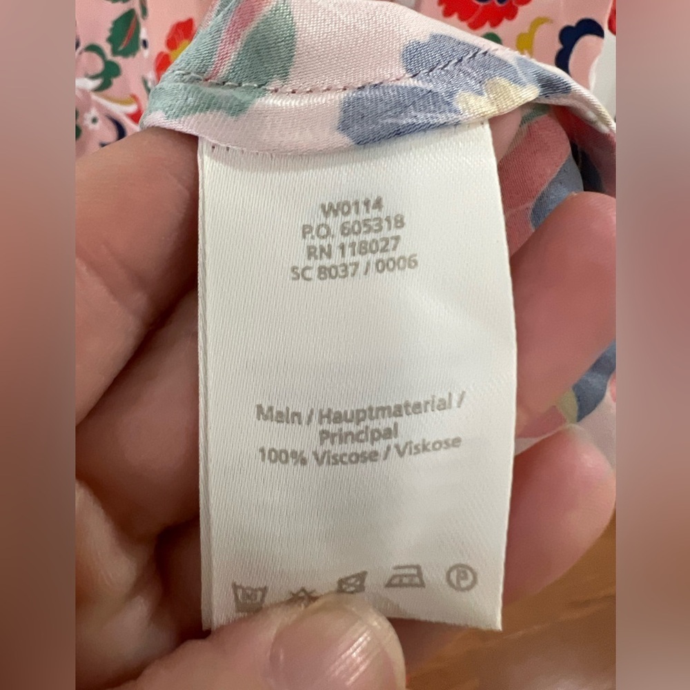 Boden Carmen Floral Bell Ruffle Sleeve - Size 6 - Picture 10 of 11